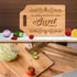 Aunt Gifts - Engraved Bamboo Cutting Board 12.3"L × 8.7"W × 0.4"Th - Gifts for Aunt, Aunt Birthday Gift...