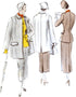 Vogue Misses' Vintage Suit and Coat Sewing Pattern Kit, Design Code V1932, Sizes 8-10-12-14-16...