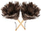 Ostrich Feather Duster, 16-Inch, 2-Pack, Reusable Design for Effortless Cleaning of Delicate Items, Antiques, Electronics, and More – Ideal for Ho...