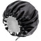 Satin Silk Bonnet for Curly Hair Bonnet Braid Bonnet for Sleeping Bonnets for Women Large Double-Layer Adjustable Black...