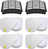 2 + 4 Pack Vacuum Filters Replacement Compatible for Shark Navigator Lift-Away NV350, NV351, NV352, NV355, NV356E, NV357, NV360, NV370, NV391, UV4...