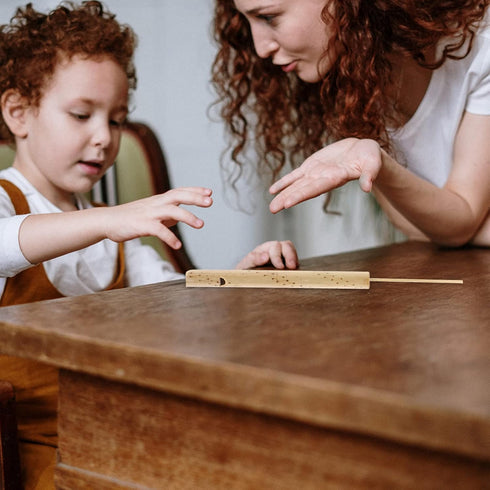 Toyvian Bird Whistle 4pcs Bamboo Slide Whistle Whistle Train Slide Whistle Children Noisemaker Musical Pleasant Voice Vocal Training Educational I...