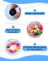 480PCS FIVEIZERO Silicone Beads,48 Colors 12mm Silicone Beads Bulk for Keychain Making,Silicone Beads Bulk for Bracelet Necklace DIY Crafting...
