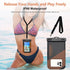 Waterproof Phone Pouch 2pcs(S+L)Waterproof Phone Lanyard Case,IPX8 Floating Waterproof Phone Case Dry Bag for iPhone 15 14 Pro 13 13 Pro Max 12 11...