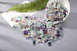 DUQGUHO Decorative Rocks Aquarium Gravel Natural Fluorite Crystals Chip Bulk Rocks Gravel for Plants Terrarium Supplies Little Fish Tank Gravel Pe...