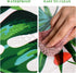 2 Pieces 51.2 x 108.3 Inch Hawaii Palm Leaves Tablecloth Disposable Plastic Tropical Table Covers for Rectangular Luau Safari Jungle Birthday Part...