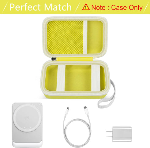 Case for Anker MagGo 3-in-1 Charging Station/ for Anker 321, MagSafe Wireless Charger Stand, Foldable Magnetic MagGo Battery Storage Holder Bag fo...