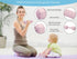 Giftty Baby Dumbbell Toy - Silicone Infant Rattle Teething Toy Teether Toddler Sensory Toy Durable Safe Exercises Workout Weight - Great Gift for ...