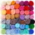MOMODA BAODLON 50 Colors Fibre Wool Yarn Roving for Needle Felting Hand Spinning DIY Craft Materials...