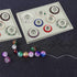 Bracelet Design Board Flocked Bead Board Bracelet Beading Jewelry Organizer Tray Design DIY Craft Tool (Bracelet Beading Board)...