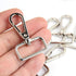 15 Pcs D Ring Swivel Lobster Claw Clasp, Push Gate Snap Hooks Trigger Clips(Silver, 1 inch)...