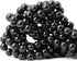 35PCS 10mm Black Smooth Polish Onyx Agate Gemstone Round Loose Beads for Jewelry Making 1 Strand 15"...
