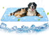 PUPTECK Upgraded Dog Cooling Mat Ice Silk Self Cool Pad for Small Medium Large Dogs and Cats, Non-slip Pet Bed for Summer or Hot Days Sleeping, Wa...