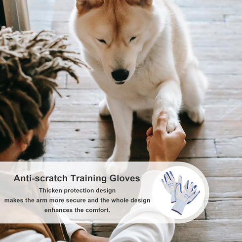 DOITOOL Anti Bite Gloves for Dogs, Medium, Rubber, Polyvinyl Chloride...