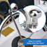 Pebbly Beach Boat Steering Wheel Knob, 316 Stainless Steel Wheel Knob Spinner, Suicide Knob with Wrench...