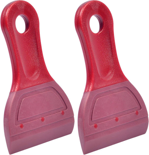 Extra Small Squeegee Soft Rubber Blade 2 Inch Mini Size for Screen Printing, Chalk Paste or Ink, Self-Adhesive Vinyl, Desktop Screen Cleaning, Pac...