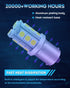 Qoope 1156 1141 Led Bulb 10V-30V AC/DC Super Bright Warm White 1073 7506 BA15S Replacement Bulbs for RV Camper Travel Trailer Marine Motorhome Int...