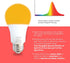 hooga Sleep Light Bulb, Amber Light Bulbs for Sleep Therapy, Blue Light Blocking, 1600K Dim Light Bulbs 7W Equivalent, Mood Soothing Light, E26 A1...