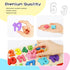 LovesTown Wooden Puzzles for Kids, Number Shape Puzzles Preschool Educational Toys Montessori Toddler Puzzles for Boys Girls...