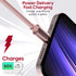 TALK WORKS USB C to Lightning Cable Charger Compatible w/iPhone 14/14 Plus/14 Pro/14 Pro Max, 13/13 Mini/13 Pro/13 Pro Max, 12/12 Mini/ 12 Pro/12 ...