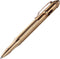 SMOOTHERPRO Solid Brass Bolt Action Pen with Tungsten Part Heavy Duty for Gift Business Office EDC Pocket Color Natural (BTA971)...
