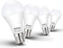 E17 Intermediate Base LED Bulbs, 3000K Warm White, 5 Watts(40W Equivalant), 500 Lumens, Non-Dimmable for Ceiling Fan Chandelier Pendant Light Bulb...