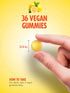 Sundance Vitamin C and Zinc Gummies | 36 Count | Lemon Flavor | Vegan, Non-GMO, and Gluten Free Supplement...