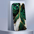 Case Compatible with iPhone 13 Case,Golden Green Marble 3D Design Phone Case,Stylish Durable Shockproof Raised Bumper Corners Case for 13 6.1 inch...