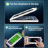 5 in 1 Case for iPhone 12 Pro 6.1-Inch with Tempered Glass Screen Protector and Camera Lens Protector, Equiped with Auto Installation Tool Non-Yel...