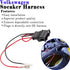 4 Pack Speaker Wire Harness Adapter Replacement for Volkswagen Speaker Harness VW Jetta GLI GTI Beetle Golf Passat Polo Car Speaker Connector Harn...