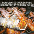 Hexagon Pellet Smoker Tube,12 inch Stainless Steel BBQ Wood Pellet Tube Smoker for Cold/Hot Smoking,5 Hours of Billowing Smoke-for Any Grill or Sm...