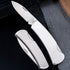 Kocpudu Paring Knife,all Steel Foldable Fruit Knife, All Steel Handle, Fruit Knife Small of Exquisite,small and Easy to Carry,suitable for Most Ty...