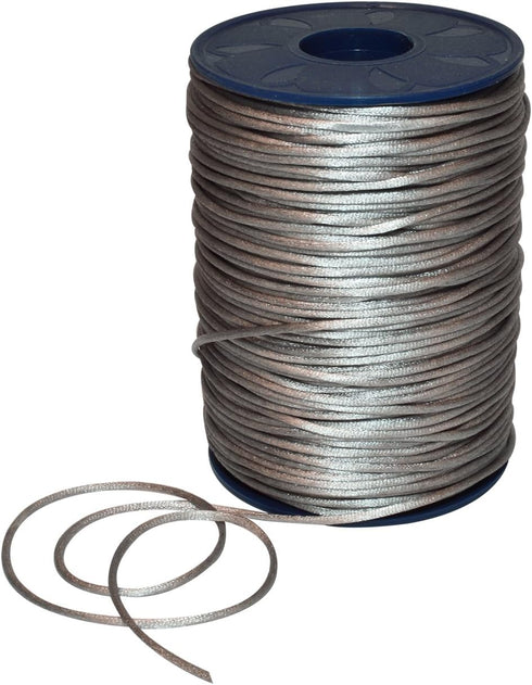 Morex Ribbon 1305 Nylon Satin Cord Ribbon, 1/8" by 144 Yards...