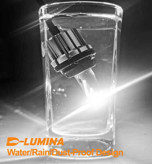 D-Lumina 912 921 LED Bulbs for Backup Reverse Light, 5600 Lumens 21W 2-SMD CSP Chips T15 906 W16W LED Bulb For Car Truck Reverse Back Up Light, Ca...
