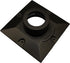 Gama Sonic Cast Aluminum Pier Base Mount for 3-inch Fitter Post Top Mounts, Black, PBM00...