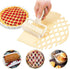 Lattice Roller Cutter, Pie Pizza Cookie Dough Roller Lattice Household Baking Pastry Tools(Plastic lattice cutter)...