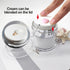 1.7oz Airless Pump Jar Refillable Moisturizer Pump Dispenser Cream Jar Vacuum Bottle Travel Moisturizer Container for Thick Moisturizer, Skincare ...