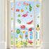 80 Pieces Summer Flamingo Window Sticker Hawaii Window Decals Flamingo Watermelon Strawberry Window Sticker for Bedroom Living Room Swimming Pool ...