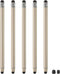 MECCANIXITY 5pcs Stylus Pens for Touch Screens with 2 Extra Tips Dual Rubber Tips Capacitive Stylus Universal Tablet Pen Sensitivity Precision, Ch...