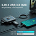 T10 External Sound Card, PHOINIKAS USB Audio Adapter for PC Windows, Mac, Linux, Laptops, Desktops, Stereo Sound Card with 3.5mm Interface & USB I...