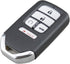 Remote Smart Key Fob Shell Case Fit for 2016 2017 2018 Honda Civic CR-V Pilot Keyless Entry Replacement Car Key Cover (Silver, 5 Buttons)...