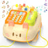 WXX Baby Phone Toy with Piano Music Game Children Pretend Phone,Cartoon Rabbit Styling Kids Cell Phone Toy with Light Parent-Child Interactive Gam...