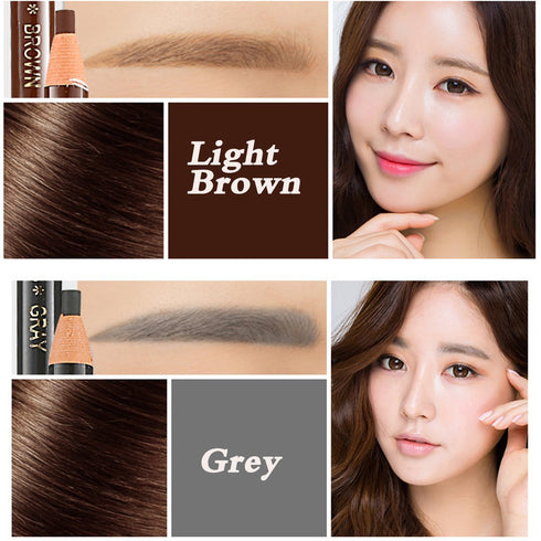 5pcs 5 Colors Peel-Off Eye Brow Pencil Set For Drawing Marking Eye Brow Pencil Pen Eyebrow Makeup Cosmetics Tool...