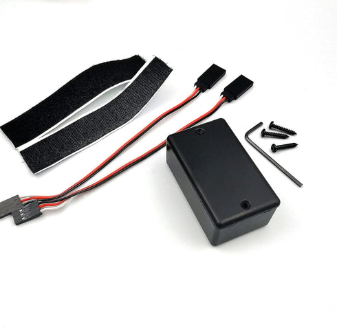 RC Waterproof Sealed Box, Car and Ship Remote Control Model Dedicated Receiver Waterproof Box Receiver Sealed Box...