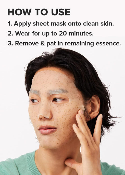 I DEW CARE Sheet Mask Pack - Here's The Tea Tree | with Tea Tree Leaf Extract, Soothing, Balancing Korean Face Mask Set for Oily & Sensivitive Ski...