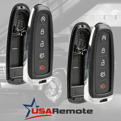 Shell Case Key Fob Keyless Entry Remote fits Ford Edge Expedition Explorer Flex Focus Taurus Lincoln MKX MKS MKT Navigator 2011 2012 2013 2014 201...