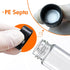 20PCS 10ML 0.34OZ Clear Small Liquid Sample Glass Vials with Screw Caps, 22mmx 52mm Leak-Proof Vial, 18-400 Black Screw Cap with PE Liners for Lab...