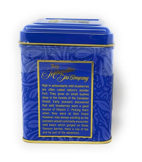 Wild Blueberry Black Tea by Metropolitan 24 Bags in Decorative Tin...