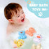 No Hole Bath Toys - 9PC Animal Bath Toys for Babies 6-12 Months, Baby Pool Bathtub Float Toys Presents for Preschool Toddlers Boys Girls...