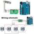 10pcs HX711 Load Cell Amplifier Module Board kit A/D Converter Module for Arduino Human Body Scale Pressure Sensors...